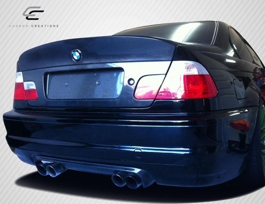 Unleash Style: 2000 - 2006 BMW 3 Series M3 E46 2DR Carbon Creations M - Tech One - Piece Trunk