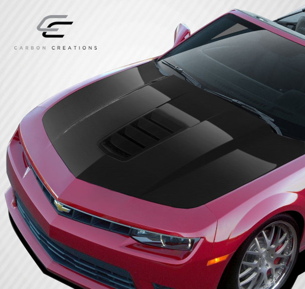 Transform Your 2010 - 2015 Chevrolet Camaro with Carbon Creations Dritech Z28 Look One - Piece Hood