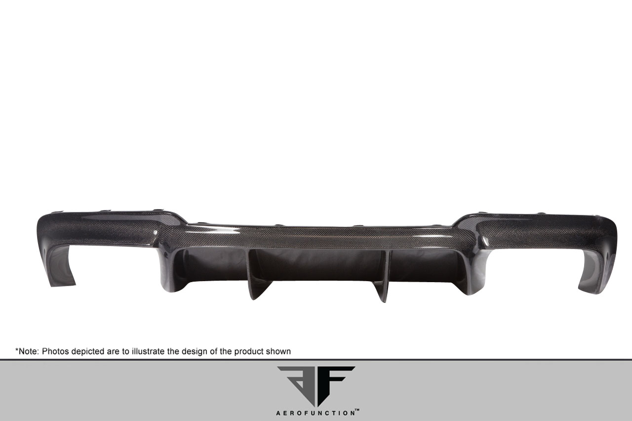 Enhance Your 2011 - 2016 BMW M5 F10 with Stunning AF - 1 Carbon Rear Diffuser