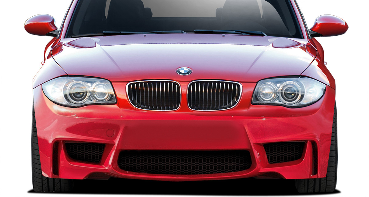 Upgrade Your 2008 - 2013 BMW 1 Series E82 E88 with AF - 1 Front Bumper Cover (GFK) - 1 Piece!