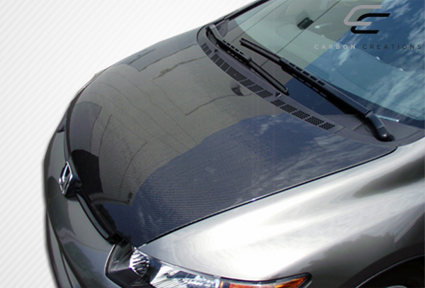 Get Your 2006 - 2011 Honda Civic 4DR an Eye - Catching Carbon Creations OEM Look Hood!