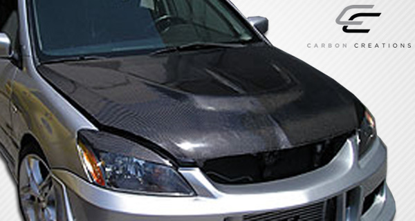 Unleash the Power: 2004 - 2007 Mitsubishi Lancer Carbon Creations Evo One - Piece Hood