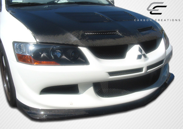 Upgrade Your 2003 - 2005 Mitsubishi Lancer Evolution 8 with Carbon Creations Demon Front Lip!