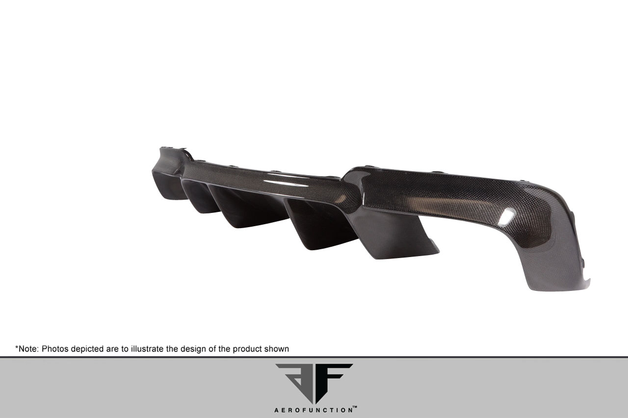 Enhance Your 2011 - 2016 BMW M5 F10 with Stunning AF - 1 Carbon Rear Diffuser