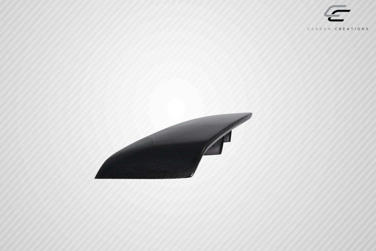 Upgrade Your 2011 - 2014 Dodge Charger with Carbon Creations' Stunning SRT Look Rear Wing Trunk Lid Spoiler!