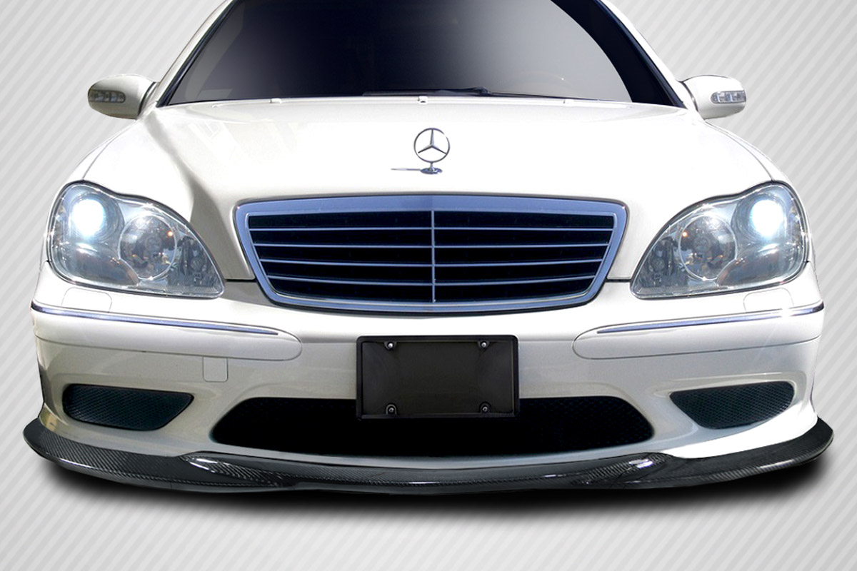 Upgrade Your 2003 - 2006 Mercedes S Class W220 AMG with Carbon Creations L Sport Front Lip Spoiler!