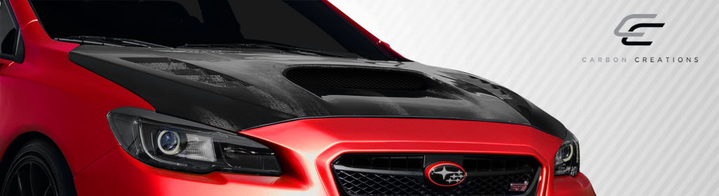 Transform Your 2015 - 2021 Subaru WRX with Carbon Creations NBR Concept One - Piece Hood