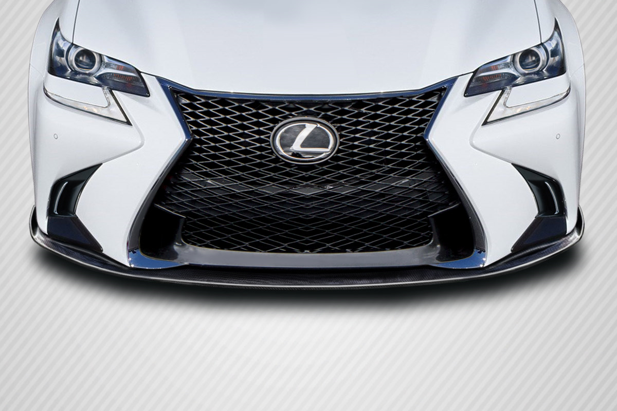 Upgrade Your 2016 - 2020 Lexus GS Series (GS200, GS300, GS350, GS450, GS450H) with Carbon Creations Lexion Front Lip Under Spoiler - 1 Piece