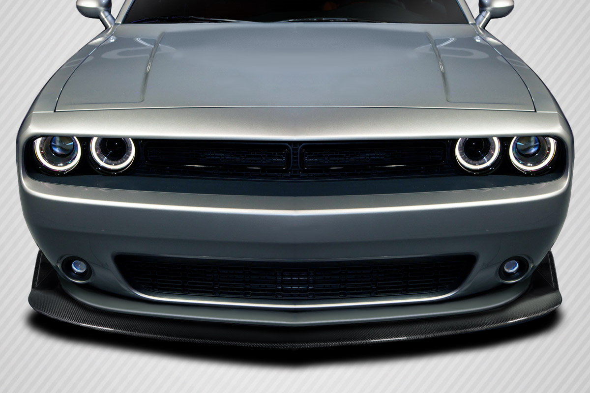 Transform Your 2015 - 2023 Dodge Challenger with Carbon Creations' Street Xtreme Front Lip!