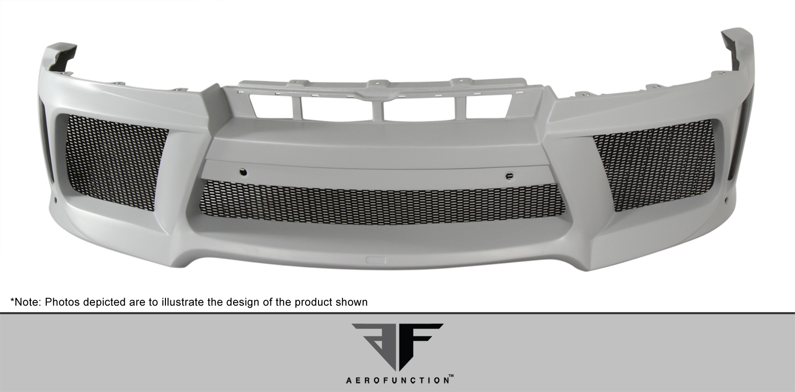 AF-1 Premium Mesh Grille - One Piece: Elevate Your Ride!