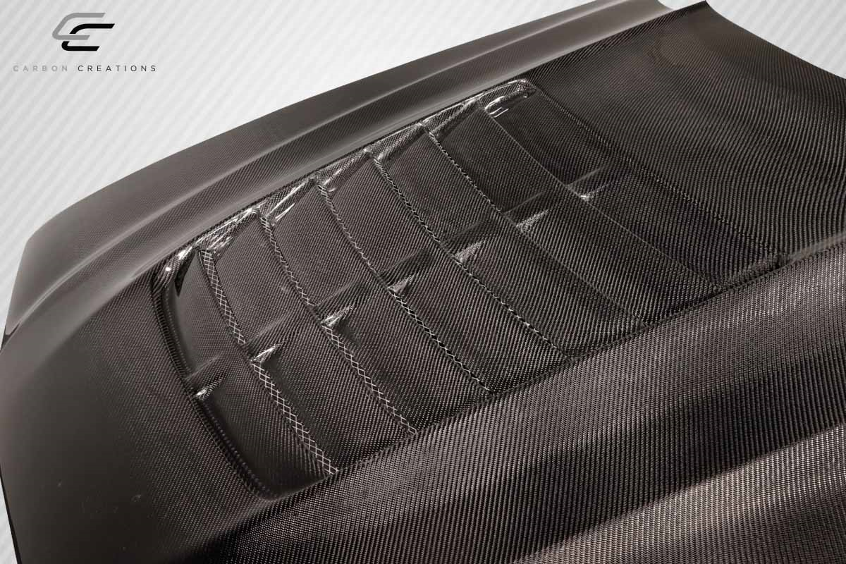 Unleash the Beast: 1994 - 1998 Ford Mustang Carbon Creations GT500 V2 One - Piece Hood