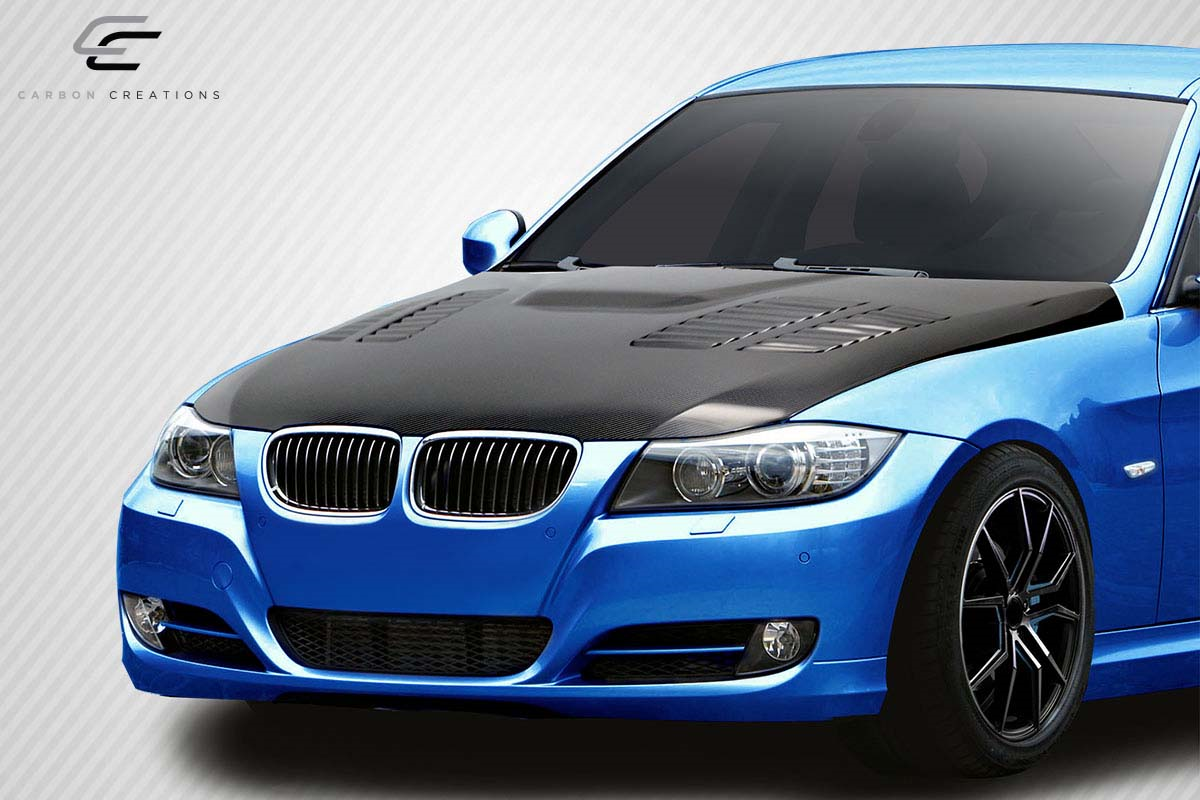 Revamp Your 2009 - 2011 BMW 3 Series E90 with Carbon Creations GTR One - Piece Hood