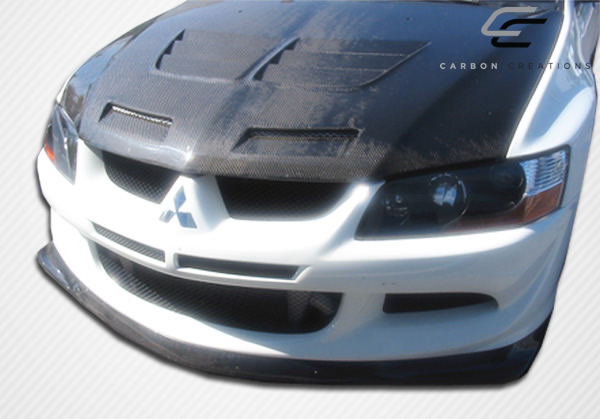 Upgrade Your 2003 - 2005 Mitsubishi Lancer Evolution 8 with Carbon Creations Demon Front Lip!