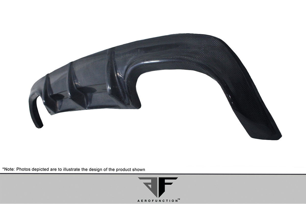 Unleash the Power: 2007 - 2009 Mercedes CL63 W216 Black Series Carbon AF - 1 Rear Diffuser (CFP) - 1 Piece