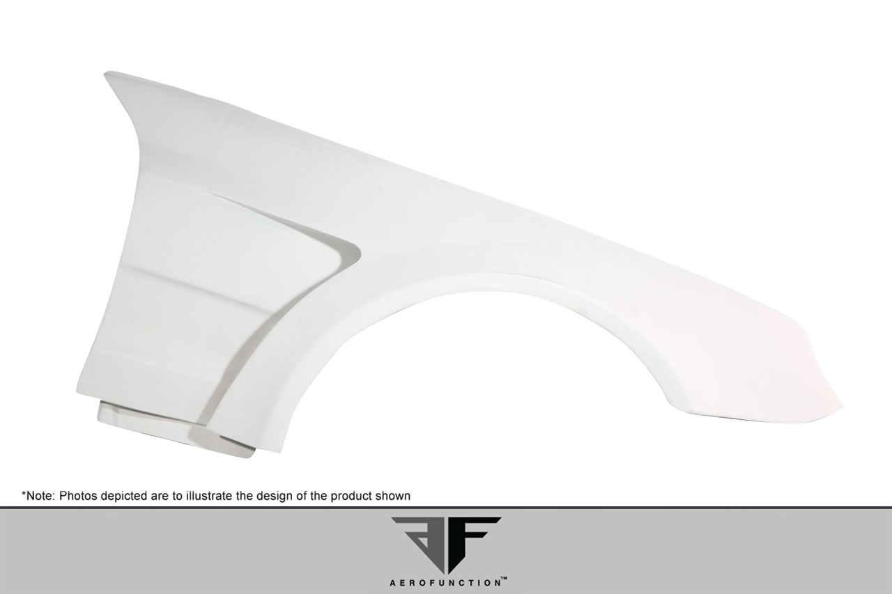 Upgrade Your 2003 - 2008 Mercedes SL Class R230 with AF - Signature 1 Series Wide Body Conversion Front Fenders (GFK) - 2 Piece Set
