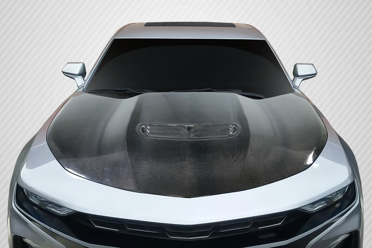 Transform Your 2016 - 2023 Chevrolet Camaro with Carbon Creations SS Look One - Piece Hood