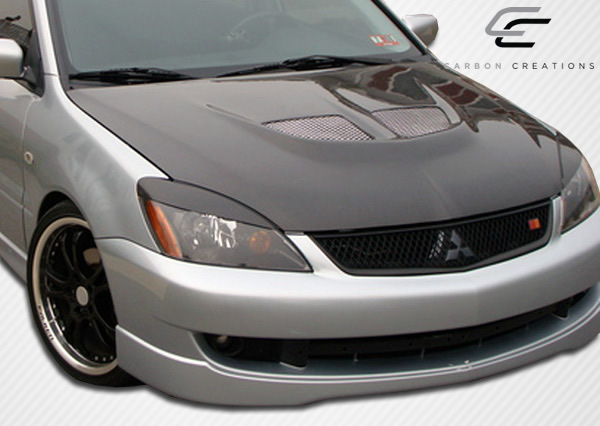 Unleash the Power: 2004 - 2007 Mitsubishi Lancer Carbon Creations Evo One - Piece Hood