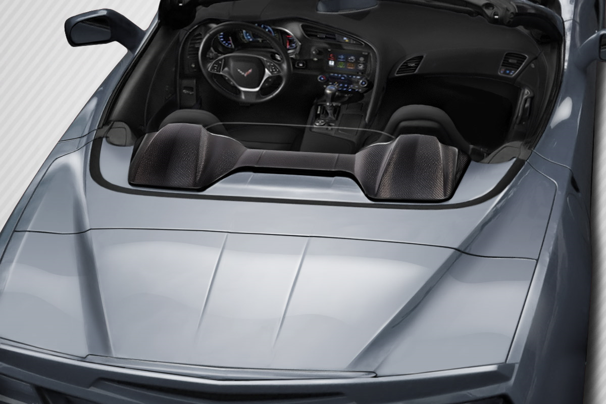 Unleash Style: 2014 - 2019 Chevrolet Corvette Carbon Creations Arsenal One - Piece Tonneau Cover