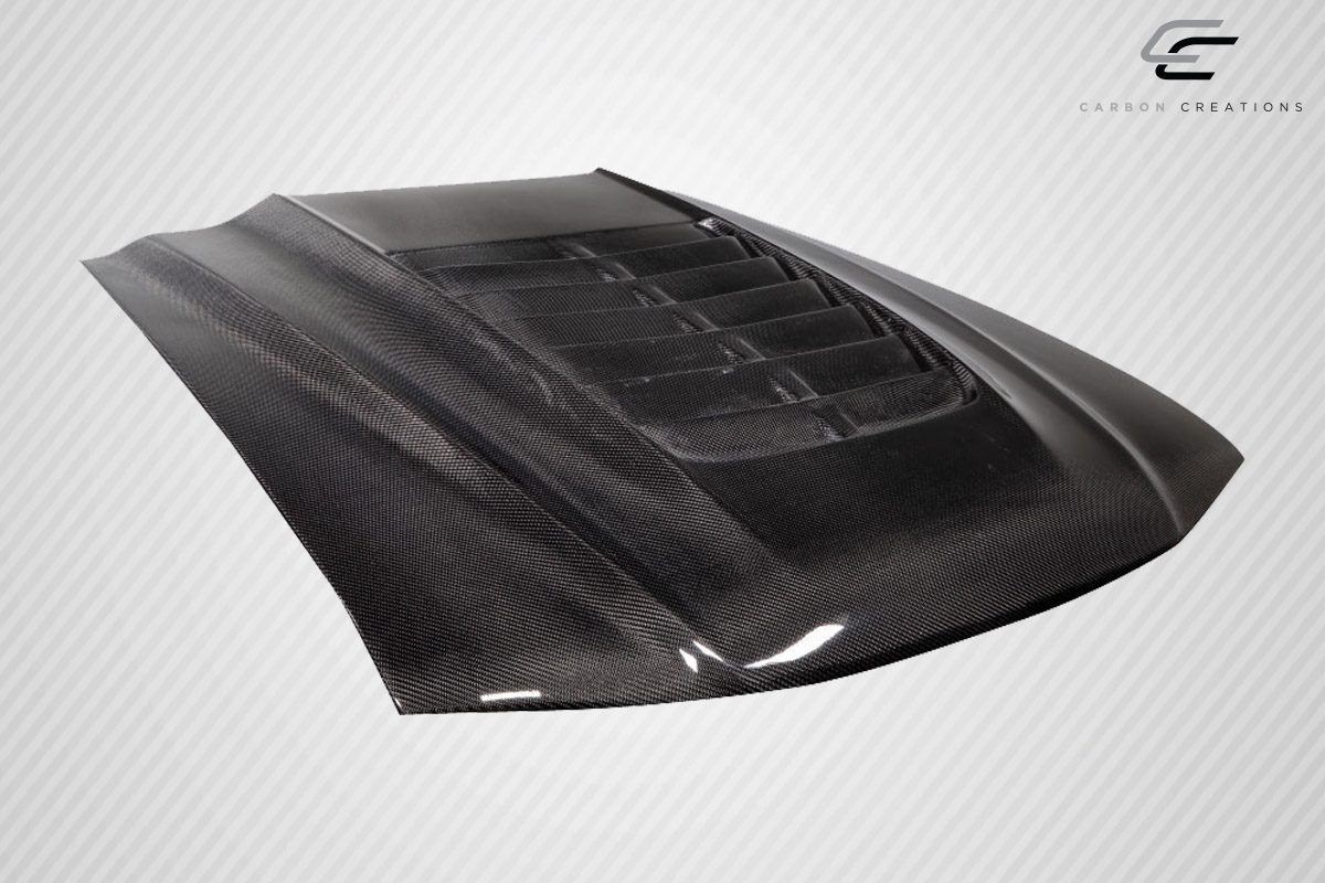 Unleash the Beast: 1994 - 1998 Ford Mustang Carbon Creations GT500 V2 One - Piece Hood