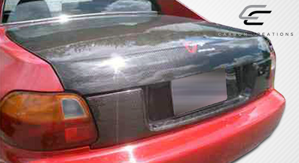 1993 - 1997 Honda Del Sol: Stunning Carbon Creations OEM Look Trunk - 1 Piece