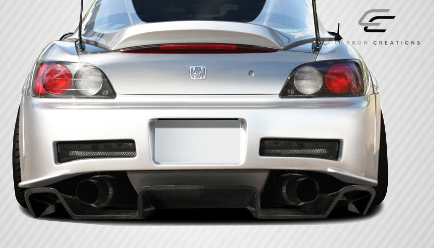 Revamp Your 2000 - 2009 Honda S2000 with Carbon Creations SP - N Rear Diffuser!