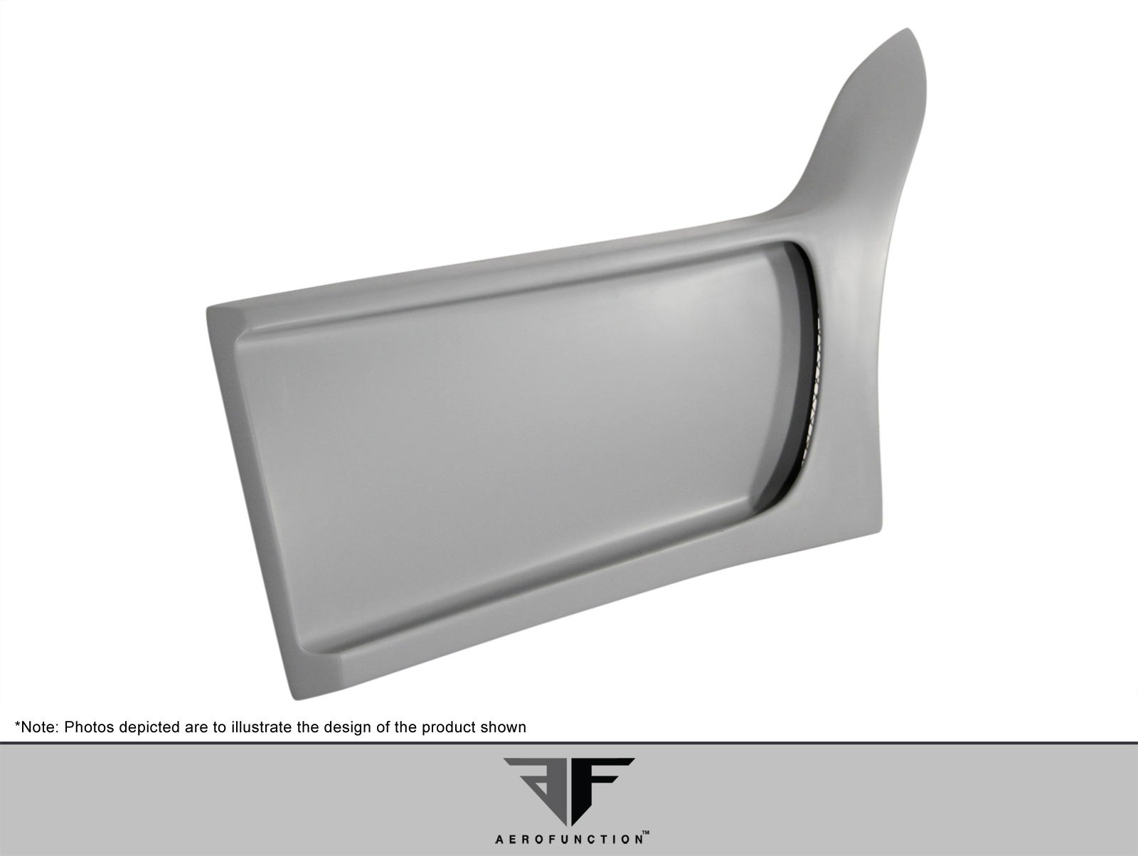 Enhance Your 2008 - 2014 BMW X6/X6M with AF - 3 Wide Body Rear Door Caps (GFK) - 2 Piece Set!