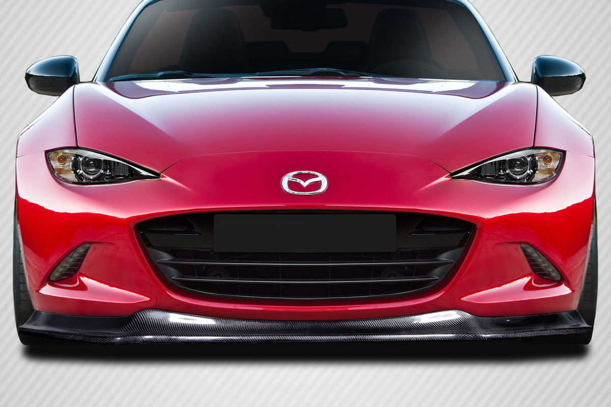 Unleash Style: 2016 - 2023 Mazda Miata Carbon Creations TKO RBS Front Lip