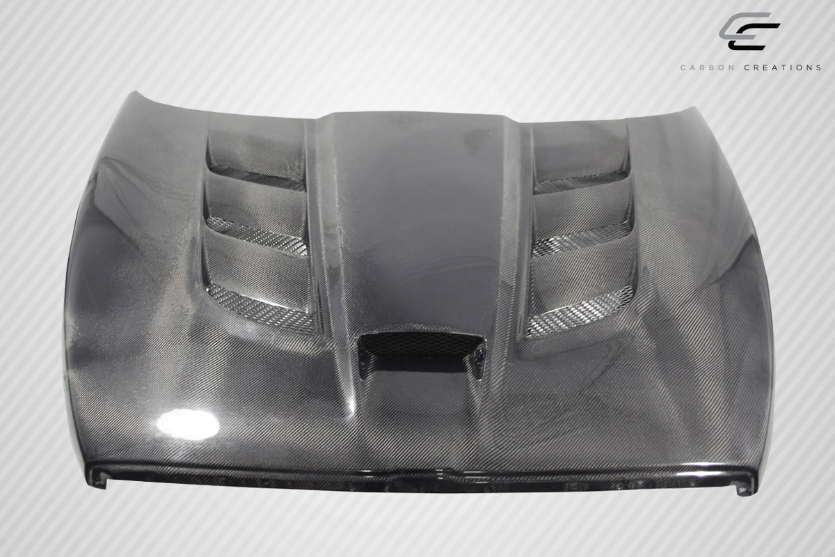 Get the 1994 - 2001 Dodge Ram Carbon Creations DriTech Viper Look One - Piece Hood Now!