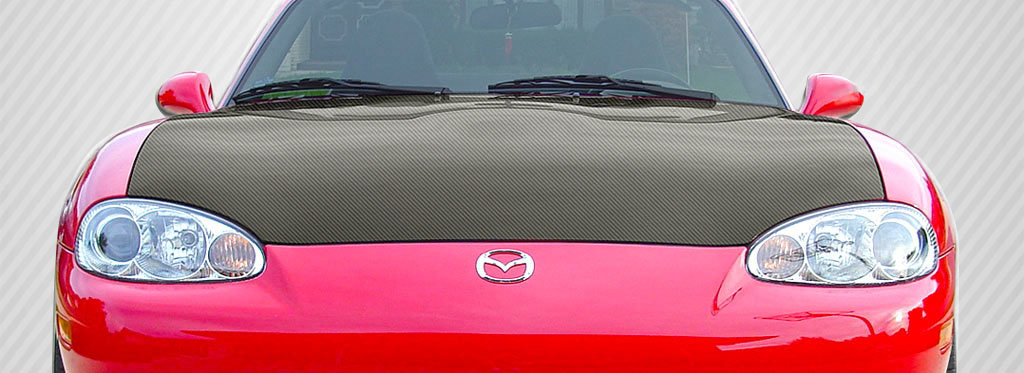Upgrade Your 1999 - 2005 Mazda Miata with Carbon Creations OEM Look Carbon Fiber Hood!
