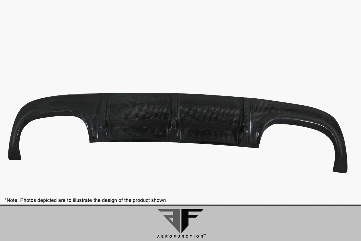 Unleash the Power: 2007 - 2009 Mercedes CL63 W216 Black Series Carbon AF - 1 Rear Diffuser (CFP) - 1 Piece