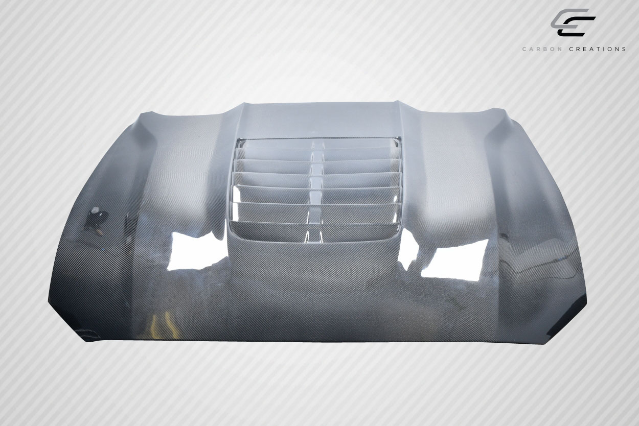 Upgrade Your 2018 - 2023 Ford Mustang with Carbon Creations GT500 V2 One - Piece Hood