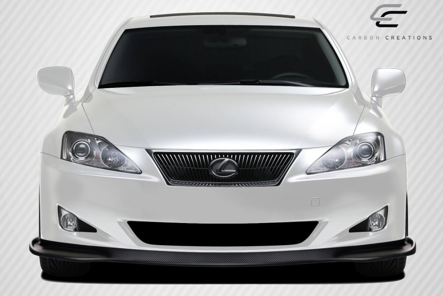 Transform Your 2006 - 2008 Lexus IS250/IS350 with Carbon Creations VIP Front Lip Air Dam!