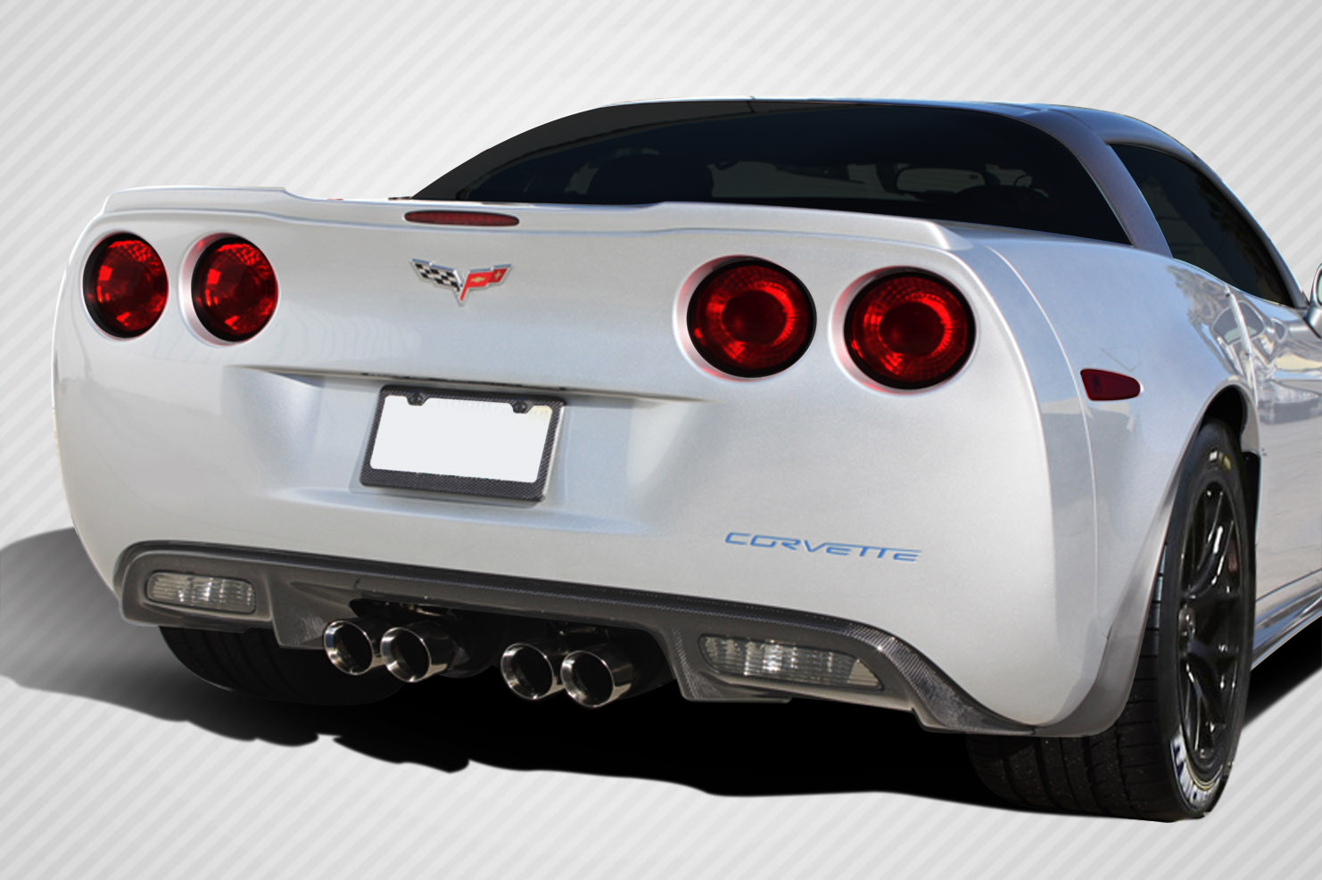 Transform Your 2005 - 2013 Chevrolet Corvette C6 with Carbon Creations ZR Edition 1 - Piece Rear Diffuser