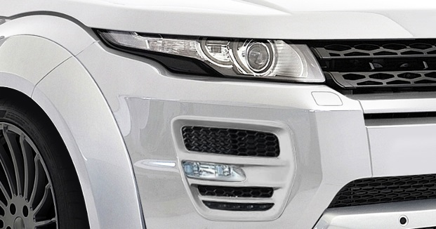 Enhanced 2012 - 2019 Land Rover Range Rover Evoque AF - 1 GFK Light Housings (2 - Piece Set)