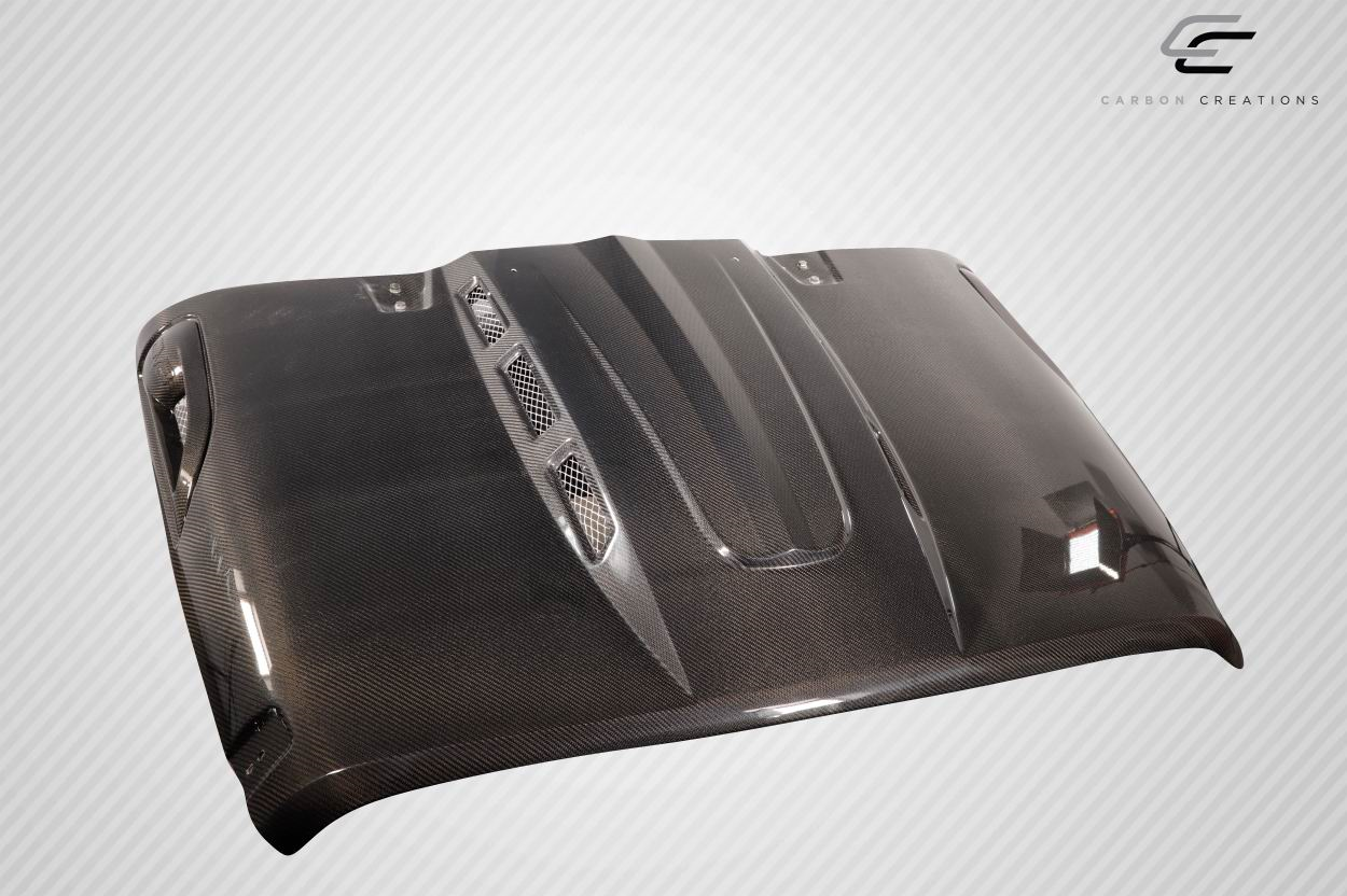 Unleash the Beast: 2007 - 2018 Jeep Wrangler JK Carbon Creations Avenger One - Piece Hood