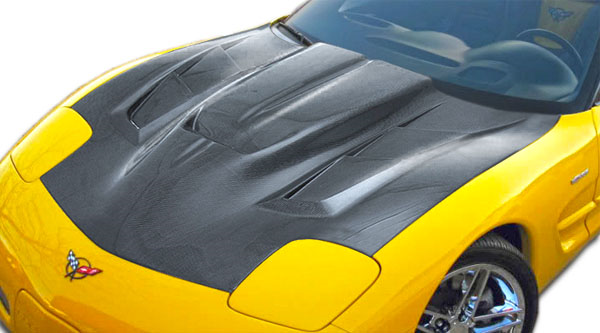 Upgrade Your 1997 - 2004 Chevrolet Corvette C5 with Carbon Creations ZR Edition 2 One - Piece Hood
