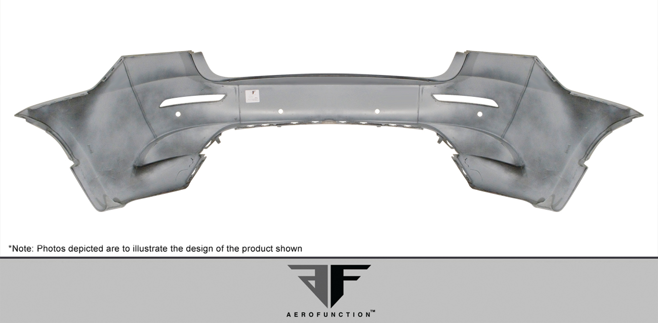 Enhanced 2008 - 2014 BMW X6 E71 E72 AF - 4 Rear Bumper Cover (PUR - RIM) - One Piece! Grab Yours Now!