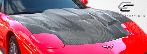 Upgrade Your 1997 - 2004 Chevrolet Corvette C5 with Carbon Creations ZR Edition 2 One - Piece Hood