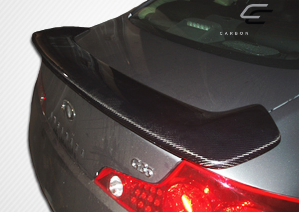 Upgrade Your 2003 - 2007 Infiniti G35 Coupe with Carbon Creations OEM Look Wing Trunk Lid Spoiler!