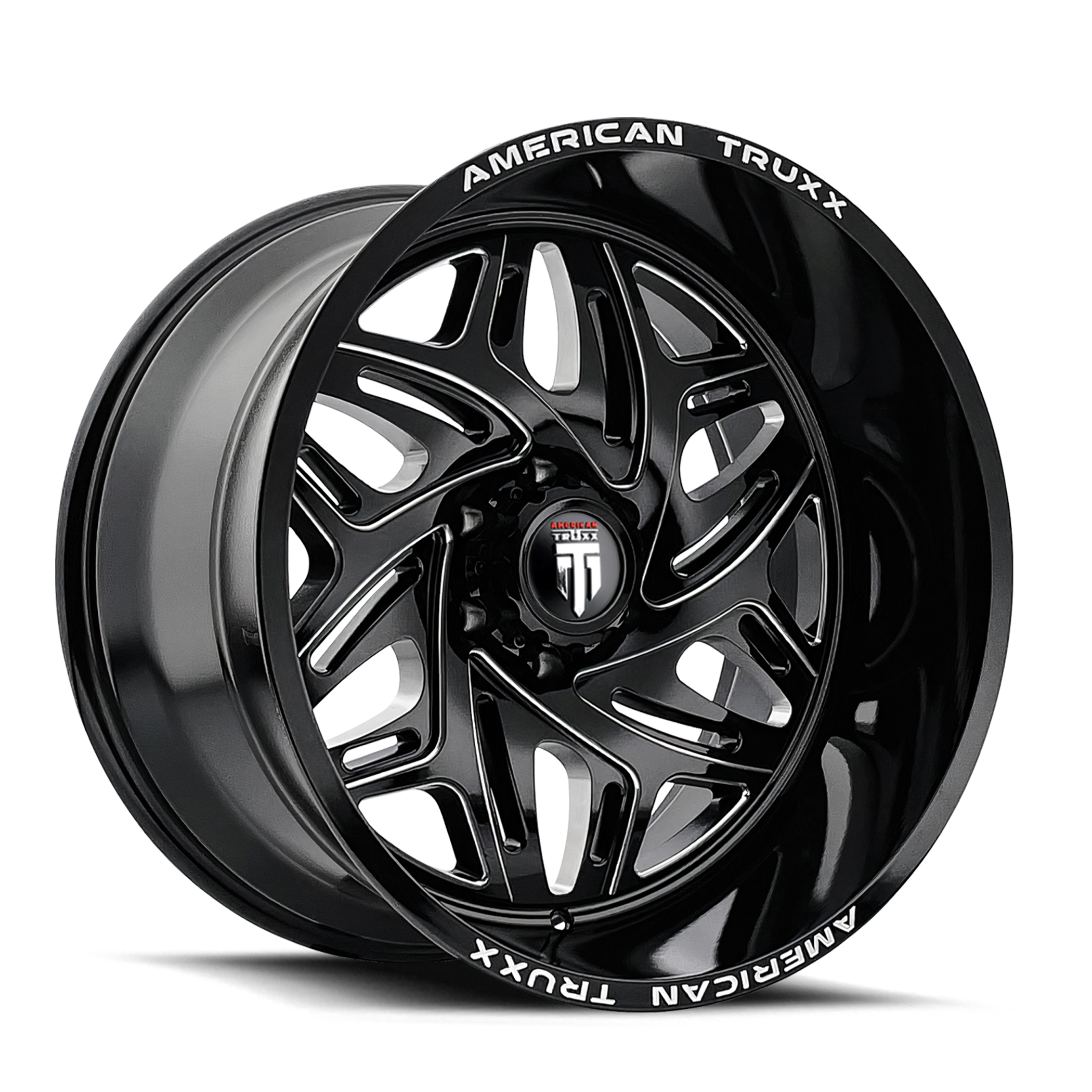 Unleash the Euphoria! AMERICAN TRUXX 20x9 Gloss Black Milled Wheels