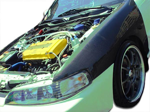 Upgrade Your 1994 - 2001 Acura JDM Integra with Carbon Creations OEM Look 2 - Piece Fenders Now!