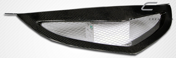 Upgrade Your 2004 - 2009 Mazda 3 4DR with Carbon Creations' Stunning 1 - Piece Open Mouth Grille
