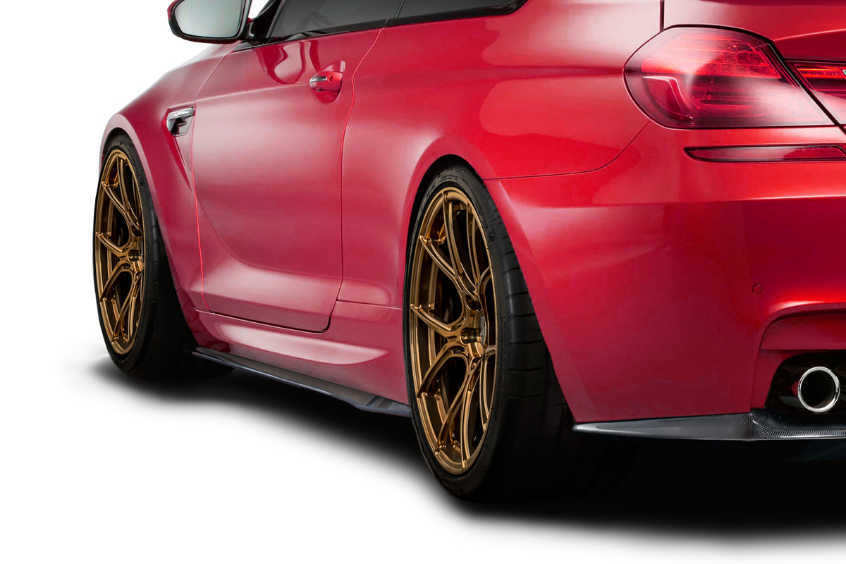 Transform Your 2011 - 2019 BMW 6 Series M6 F06 F12 F13 with Stunning AF - 1 Side Skirt Rocker Panels (GFK) - 2 Piece Set