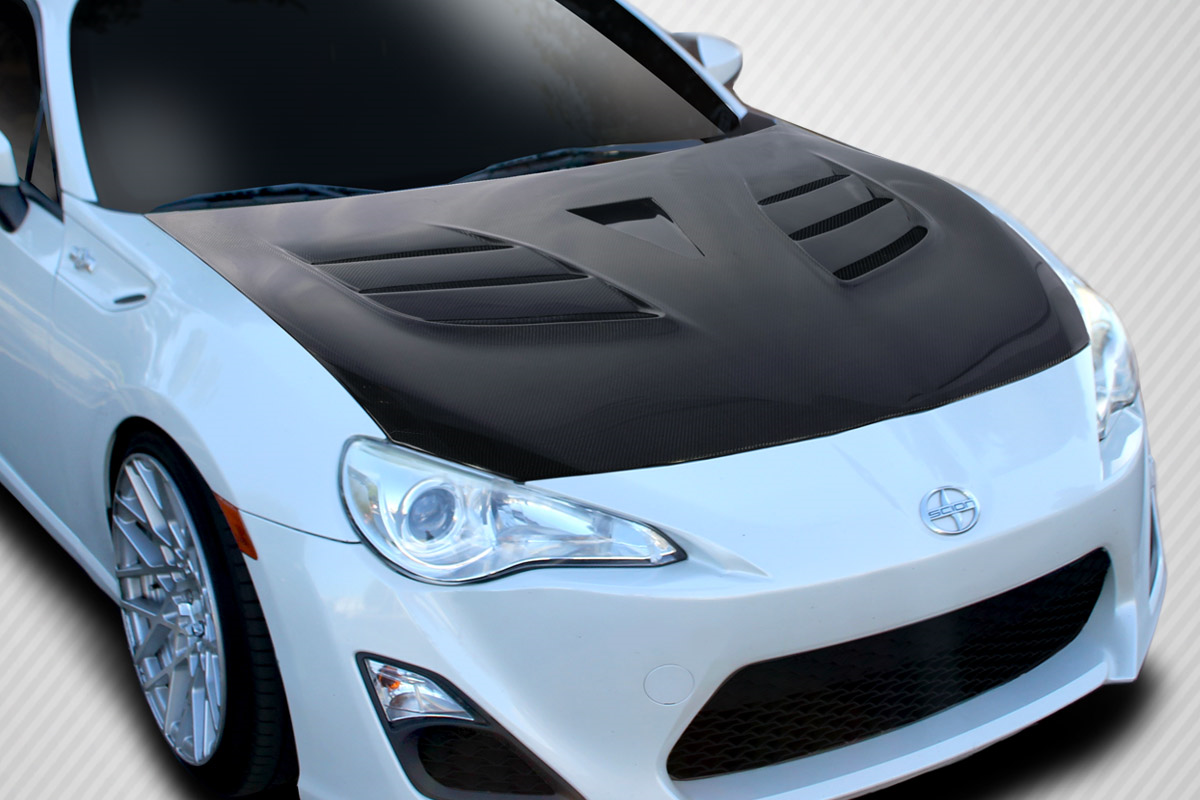 Revolutionize Your Ride: 2013 - 2020 Scion FR - S, Toyota 86 & Subaru BRZ Carbon Creations VRS One - Piece Hood