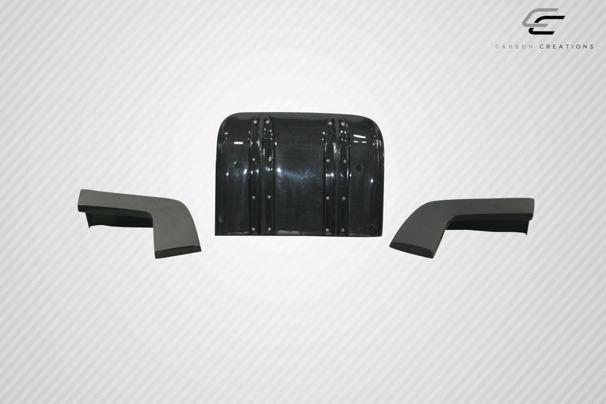 Upgrade Your 2008 - 2015 Infiniti G Coupe G37 Q60 with Carbon Creations LBW 3 - Piece Rear Diffuser
