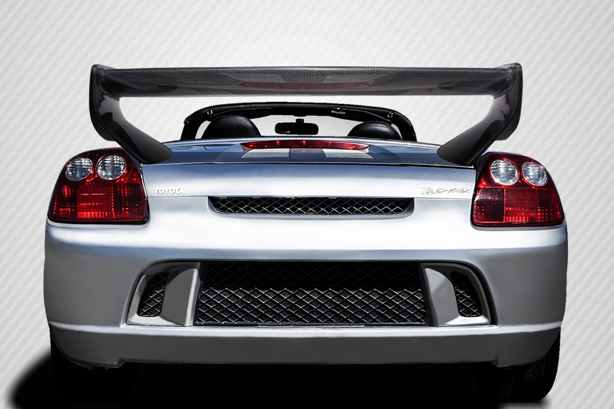 Upgrade Your 2000 - 2005 Toyota MRS MR2 Spyder with Carbon Creations TD3000 One - Piece Wing Spoiler