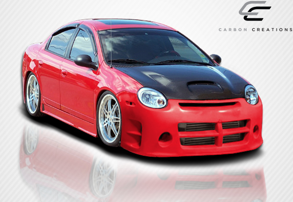 Get the Stunning 2000 - 2005 Dodge Neon Carbon Creations SRT Look 1 - Piece Hood Now!