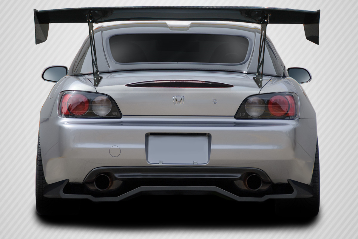 Carbon Creations DriTech VRX V1 Tall Wing 9-Piece Universal Kit - Must-Have for Car Enthusiasts!