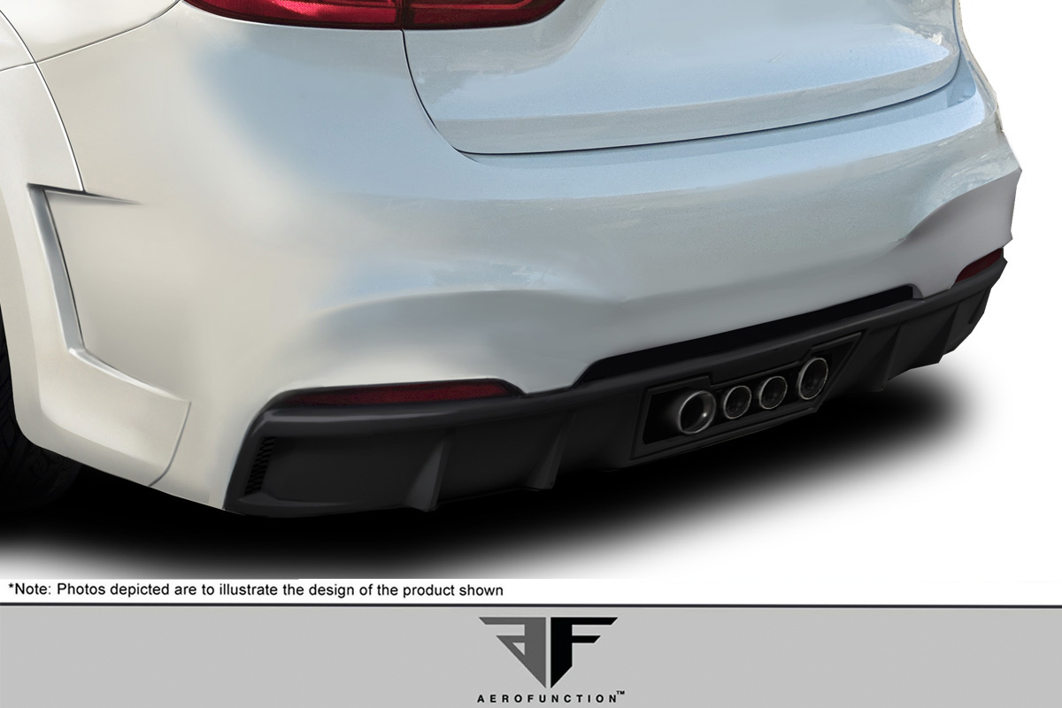 Upgrade Your 2015 - 2019 BMW X6/X6M with Aero Function's AF - 1 Rear Bumper!