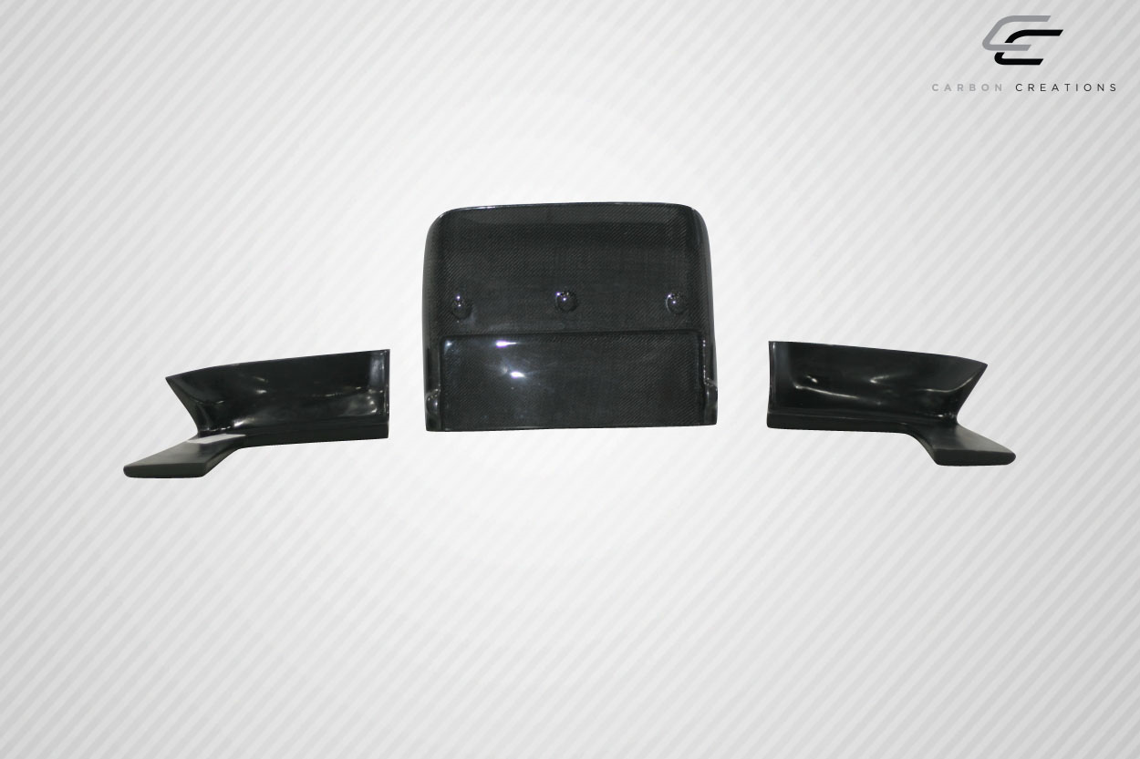 Upgrade Your 2008 - 2015 Infiniti G Coupe G37 Q60 with Carbon Creations LBW 3 - Piece Rear Diffuser